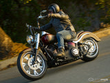 Progressive Suspension - 422-4035C- 422 Series 11 Shocks -  Harley-Davidson - Chrome