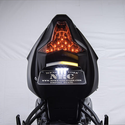 New Rage Cycles Fender Eliminator for 2019-21 Kawasaki ZX636 Ninja ZX-6R - ZX6R-FE-S