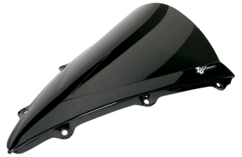 Zero Gravity Double Bubble Windscreen for 2004-06 Yamaha YZF-R1 models - Dark Smoke - 16-539-19
