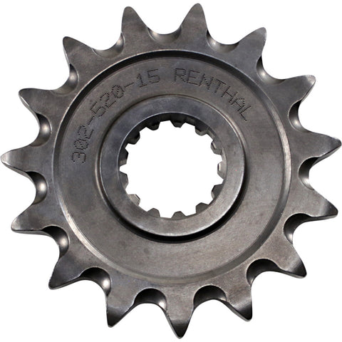 Renthal Grooved Front Sprocket - 520 Chain Pitch x 15 Teeth - 302--520-15GP