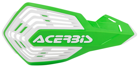Acerbis X-Future Hand Guards - Green/White - 2801961075