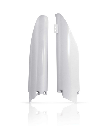 Acerbis Fork Covers for Suzuki RM / RM-Z / RMZX models - White - 2113730002