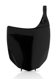 Acerbis Front Number Plate for 2009-12 Kawasaki KX250F / KX450F - Black - 2141750001