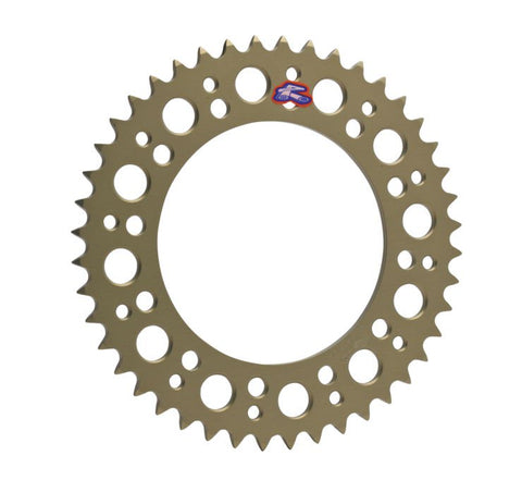 Renthal Ultralight Rear Sprocket - 520 Chain Pitch x 47 Teeth - 210U-520-47P-HA