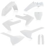 Acerbis Full Replacement Plastics Kit for 2018-21 Husqvarna TC85 - White - 2686466811