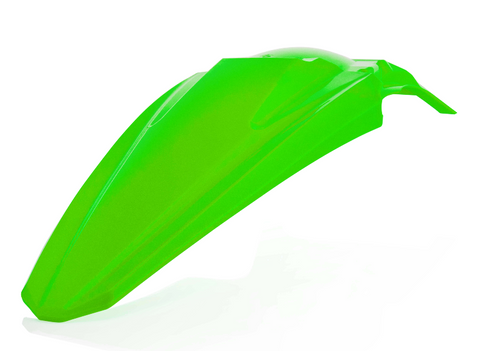 Acerbis Rear Fender for 2016-20 Kawasaki KX models - Fluorescent Green - 2449650235