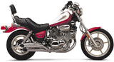 Cobra USA Slip-On Exhaust for Yamaha XV1100 / XV750 Virago - Chrome - 2165SC