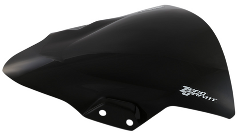 Zero Gravity SR Series Windscreen for 2018-20 Kawasaki EX400 Ninja 400 - Dark Smoke - 20-283-19