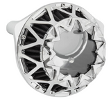 Arlen Ness Crossfire Air Cleaner Kit for 2017-22 Harley M8 models - Chrome - 600-048