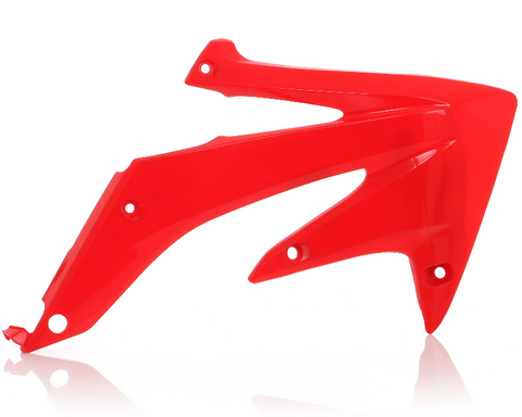 Acerbis Radiator Shrouds for Honda CRF450/R models - Red - 2043640227