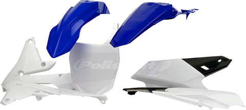 Polisport MX Replica Plastics Kit for Yamaha YZ250F / YZ450F - Blue/White - 90581