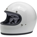 Biltwell Gringo Helmet - Gloss White - Medium