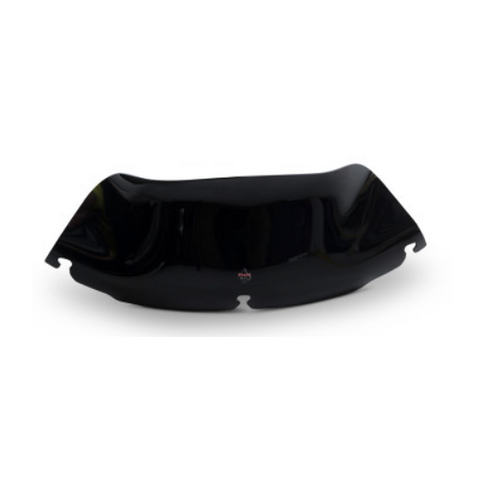 Klock Werks Flare Windshield for 1996-13 Harley Bagger models - 6.5 inch - BLACK