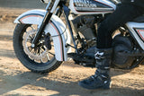 Burly Brand MX Passenger Floorboards for Harley FLH / FLT - Black - B13-1051B