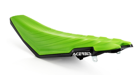 Acerbis X-Seat for 2019-21 Kawasaki KX250 / KX450 models - Green/Black - 2742611089