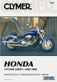 Clymer M230 Service & Repair Manual for Honda VTX1800 Models
