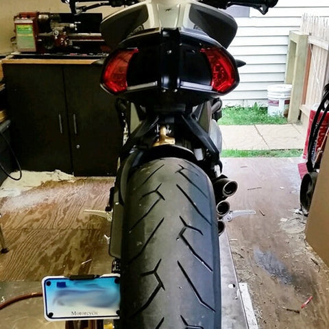 New Rage Cycles Fender Eliminator for 2014-20 MV Agusta Brutale Dragster 800 RR - DRAG-FEB