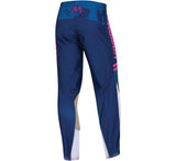 Answer Racing A23 Arkon Trials Pants for Women - Blue/White/Magenta - Size 8
