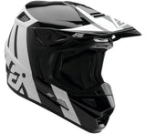 Answer Racing AR5 Crypto Motocross Helmet - Black/White - Small