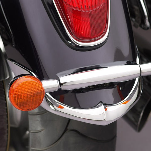 National Cycle Cast Front Fender Tips for Kawasaki VN2000 Models - Chrome - N7012