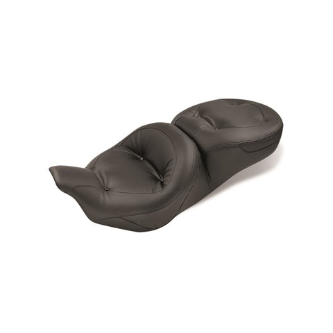Mustang 1-Piece Regal Touring Seat for 2008-18 Harley FLH/FLT Models - 76036