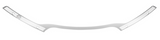 Klock Werks Flare Windshield Trim for 2015-21 Harley Road Glide models - Chrome -  KWW-01-0608