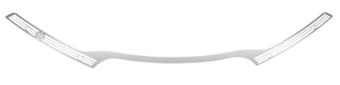 Klock Werks Flare Windshield Trim for 2015-21 Harley Road Glide models - Chrome -  KWW-01-0608