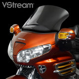National Cycle N20012 - VStream Windshield Without Vent Opening for Honda GL1800 - Clear