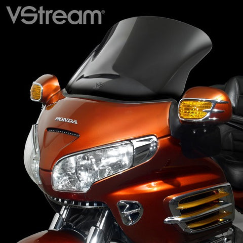 National Cycle N20012 - VStream Windshield Without Vent Opening for Honda GL1800 - Clear