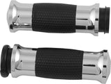 Avon Gel Grips for Harley Electra / Street Models - Chrome - GEL-70-CH-FLY