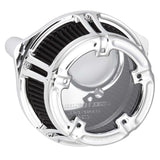 Arlen Ness Method Clear Sucker Air Cleaner Kit for 2017-22 Harley M8 models - Chrome/Method - 18-970