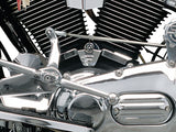 Kuryakyn Cylinder Base Cover for Harley-Davidson Evo Big Twins w/ Floor Boards - Chrome - 8140