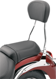 Cobra USA Round Sissy Bar with Pad for Honda VTX1800 - Chrome - 02-7650