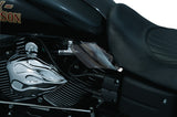Kuryakyn Airmaster Saddle Shields for Harley FXD - Reflective Smoke - 1317