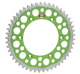 Renthal Twinring Sprocket - 520 Chain Pitch x 49 Teeth - Green - 1120-520-49GPGN