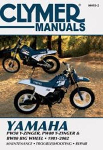 Clymer M492-2 Service & Repair Manual for Yamaha PW50 / PW80 / BW80 Models