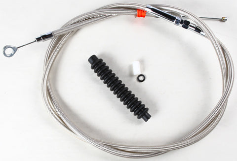 Motion Pro Armor Coated Clutch LW Cable for 1988-06 Harley Heritage Softail Classic FLSTC - 67-0410
