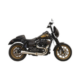 Bassani Greg Lutzka LE 2:1 Exhaust System for 1991-17 Harley Dyna models - Raw - 1D2SSL