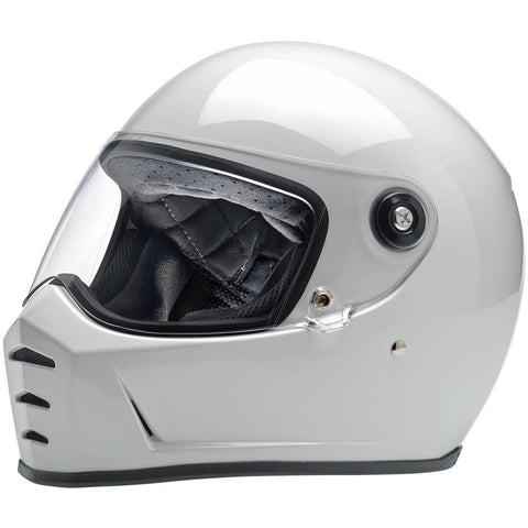 Biltwell Lane Spliter Helmet - Gloss White - Small
