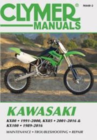 Clymer M448-2 Service & Repair Manual for Kawasaki KX80 / KX85 / KX85-II / KX100