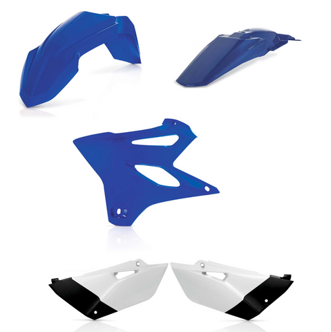 Acerbis Standard Body Plastics Kit for 2015-21 Yamaha YZ85 - Blue/White - 2403017118