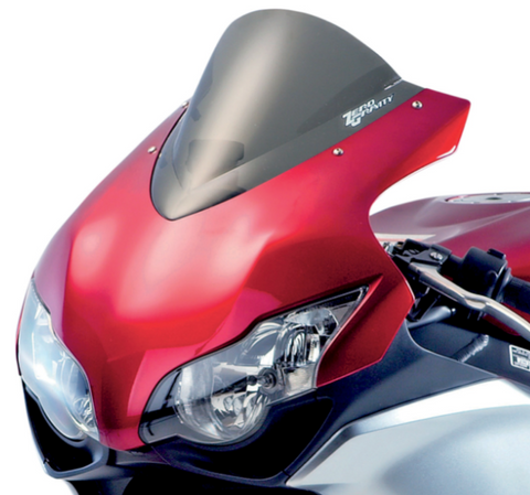 Zero Gravity Double Bubble Windscreen for 2008-11 Honda CBR1000RR - Light Smoke - 16-424-02