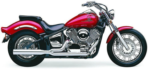 Cobra USA PowerPro HP Exhaust for 1999-09 Yamaha XVS1100 V-Star - Chrome - 2467