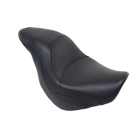 Saddlemen Renegade Solo Seat for 2007-19 Kawasaki VN900 Vulcan Custom - Black/Smooth - K07-12-002
