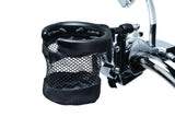 Kuryakyn Mesh Basket Drink Holder for 1.25 Inch Bars - Chrome with Black Mesh - 1475