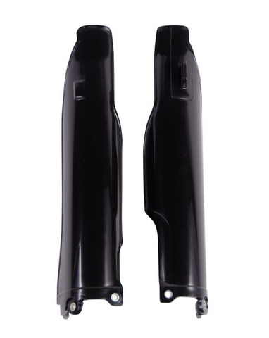 Acerbis Fork Covers for Kawasaki KX / KLX models - Black - 2113720001