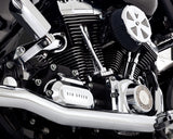 Vance & Hines 16799 Dresser Dual Header Pipes for '95-08 Harley-Davidson Touring- Chrome