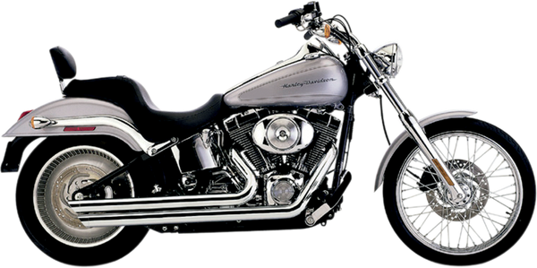 Cobra USA 6852 Speedster Slashdown Exhaust for Harley Deluxe / Fat