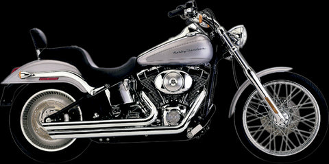 Cobra 6852 Speedster Slashdown Exhaust for Harley Deluxe / Fat Boy / Heritage - Weird - Ask Vlad