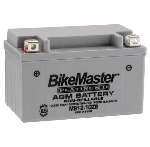 BikeMaster AGM Platinum II Battery - 12 Volt - MS12-10ZS